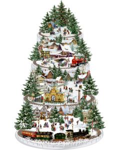 A3-Wand-Adventskalender – Eisenbahn-Tanne