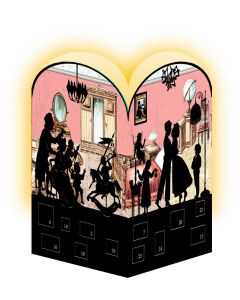 Mini-Adventskalender – Nostalgische Scherenschnitte