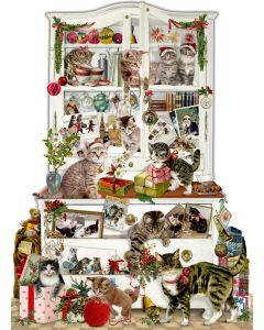 A3-Wand-Adventskalender – Katzen im Advent