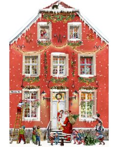 Aufstell-Adventskalender – Weihnachten bei uns Zuhaus
