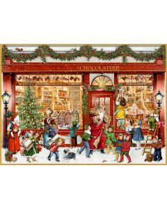 A4-Wand-Adventskalender – Chocolaterie