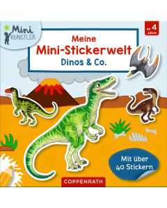 Meine Mini-Stickerwelt - Dinos & Co.