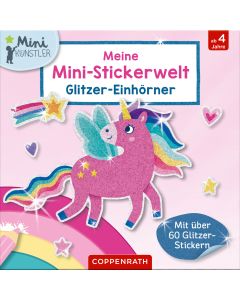 Meine Mini-Stickerwelt - Glitzer-Einhörner