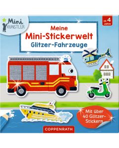 Meine Mini-Stickerwelt - Glitzer-Fahrzeuge