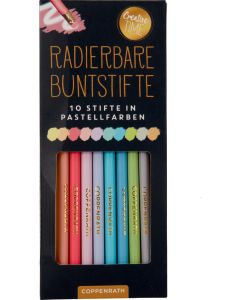 Radierbare Buntstifte