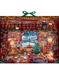 Zettel-Adventskalender – Aufregende Winterferien in den Bergen