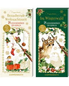 Kreativ-Adventskalender – Im Winterwald / Bezaubernde Weihnachtszeit