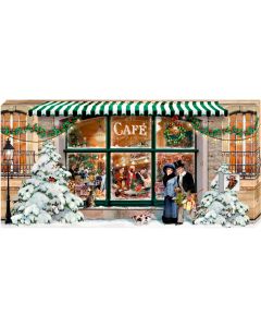 Adventskalender-Schokolade – Weihnachtscafé