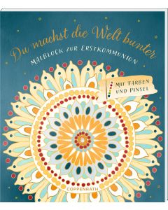 Malblock – Du machst die Welt bunter