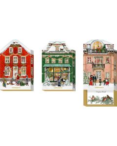 Adventskalender-Schachtel – Mein kleines Weihnachtshaus