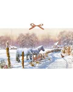 Wand-Adventskalender – Winterponys