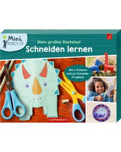 Mein großes Bastelset: Schneiden lernen (Dinosaurier)