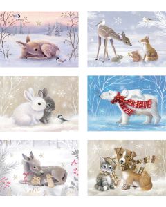 Miniatur-Adventskalender – Fröhliche Winterzeit