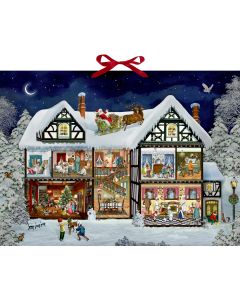 Wand-Adventskalender – Im Adventshaus