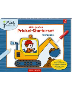 Mein großes Prickel-Starterset: Fahrzeuge
