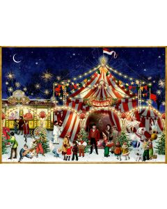 Puzzle – Nostalgischer Weihnachtszirkus