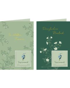 Grußkarten-Set – Trauerkarte mit Blumensamen