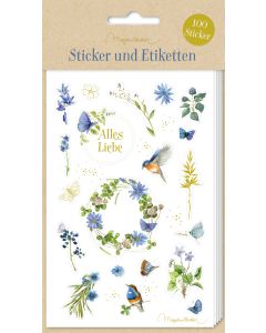 Stickerbogen mit 100 Stickern