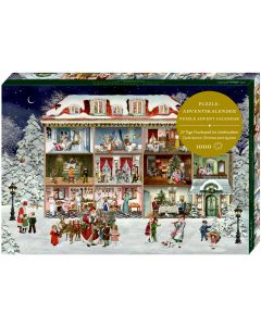 Puzzle-Adventskalender – Unser wunderbares Weihnachtshaus