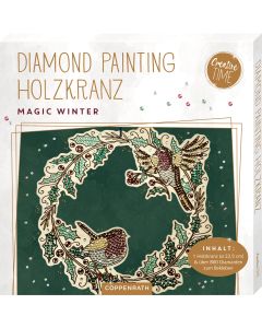 Diamond Painting Holzkranz