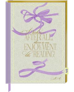 Notizbuch mit glitzerndem Stoffeinband