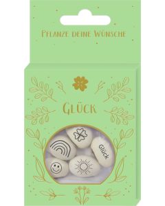 Geprägte Saatbohnen – Pflanze deine Wünsche