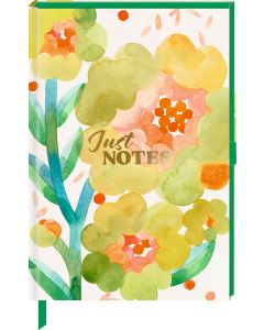 Notizbuch DIN A5 – Just Notes (Yellow Flower)