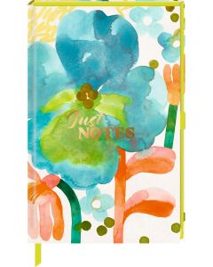 Notizbuch DIN A6 – Just Notes (Blue Flower)