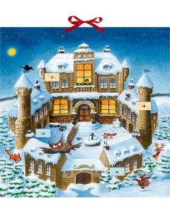 Zettel-Adventskalender – Weihnachtsraub auf Burg Felsenfest