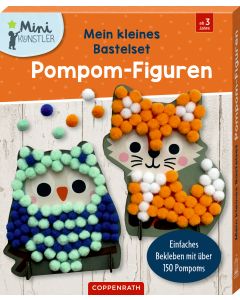 Mein kleines Bastelset: Pompom-Figuren