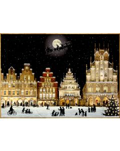 Puzzle – Nostalgisches Stadtpanorama