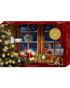 Teelicht-Adventskalender - Advent, Advent, ein Lichtlein brennt