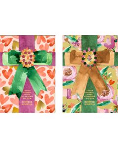 Geschenkpapier-Bogen mit Goldfolie – Schöner Schenken