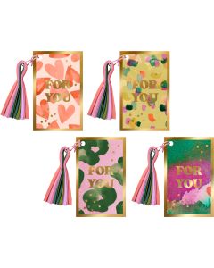 Geschenkanhänger mit Quaste – Schöner Schenken