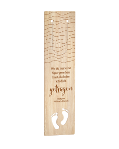 Wo du nur eine Spur gesehen hast