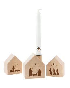 Holzhaus-Set Weihnachten