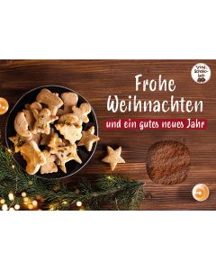 Frohe Weihnachten und ein gutes neues Jahr