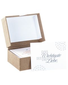 Das Wichtigste ist die Liebe