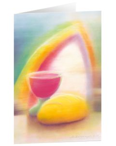 Ich bin das Leben - Kunst-Faltkarten ohne Text (6 Stück)