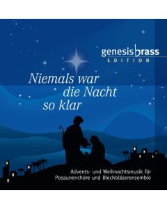 Niemals war die Nacht so klar - genesis brass Edition, Audio CD