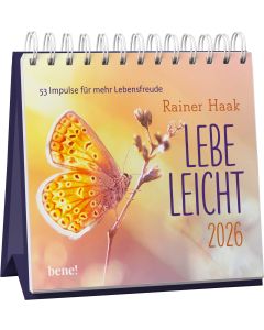Wochenkalender 2026: Lebe leicht