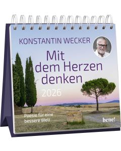 Wochenkalender 2026: Mit dem Herzen denken
