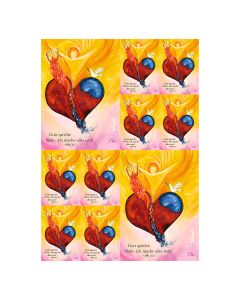 5er-Set Stickerkarte »Gott spricht: Siehe, ich mache alles neu« Offb 21,5