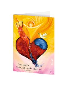 10er-Set Klappkarte »Gott spricht: Siehe, ich mache alles neu« Offb 21,5