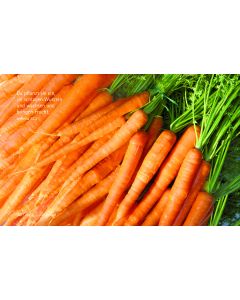 Vesperbrettchen / Frühstücksbrettchen Karotten