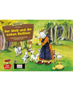 Der Wolf und die sieben Geißlein. Kamishibai Bildkartenset