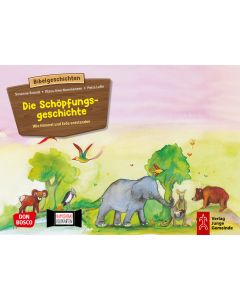 Die Schöpfungsgeschichte. Wie Himmel und Erde entstanden. Kamishibai Bildkartenset