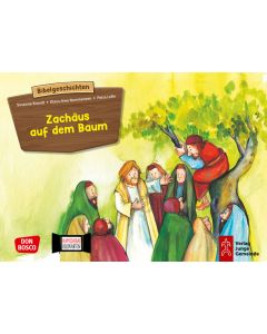 Zachäus auf dem Baum. Kamishibai Bildkartenset