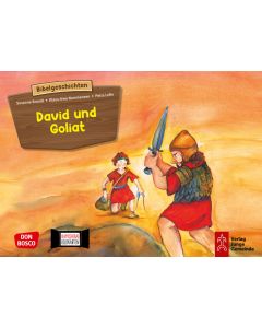 David und Goliat. Kamishibai Bildkartenset.