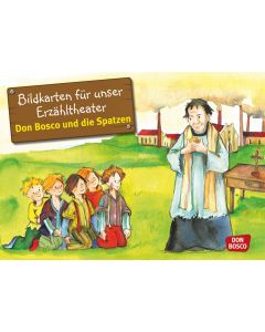 Don Bosco und die Spatzen. Kamishibai Bildkartenset.